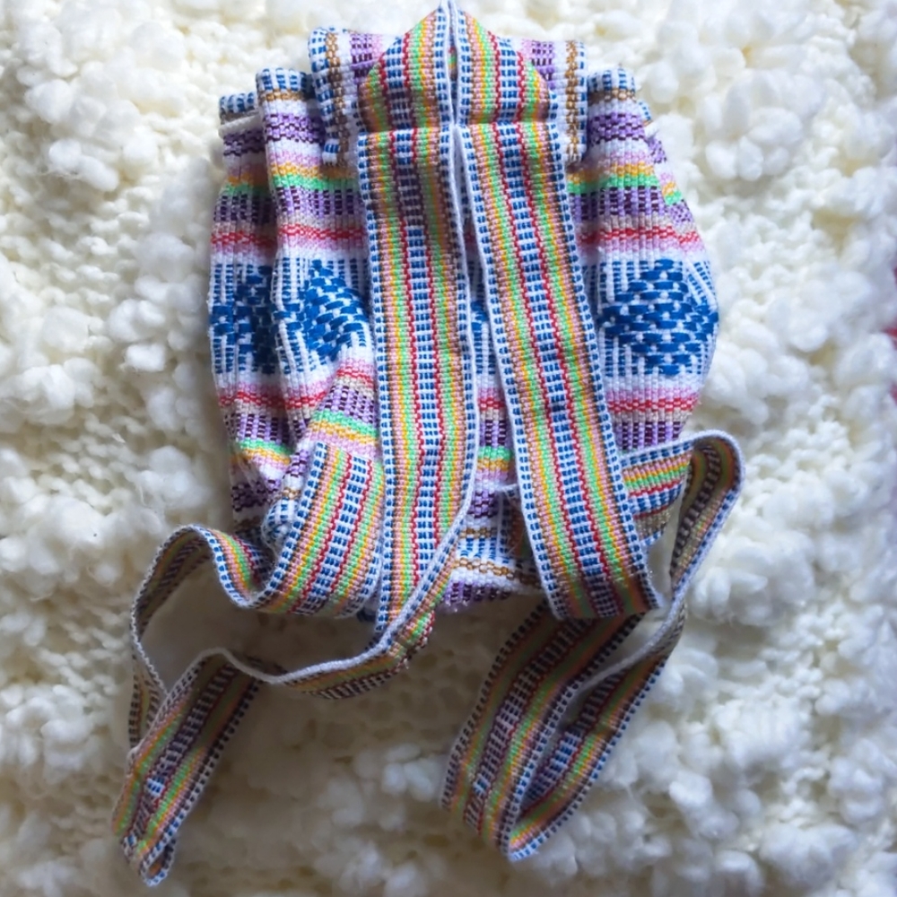 🌸Mexican Mini Backpack - Picture 3 of 8